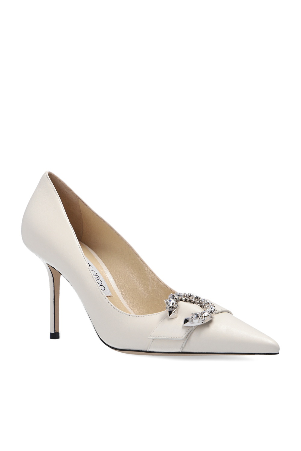JIMMY CHOO　SARESA 65 NAP　LATTE34 Jimmy Choo Women Saresa 65 Latte Nappa Leather Pumps with